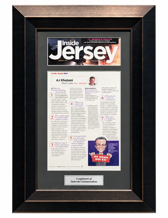 Inside Jersey: AJ Khubani takes 5 with Steve Adubato
