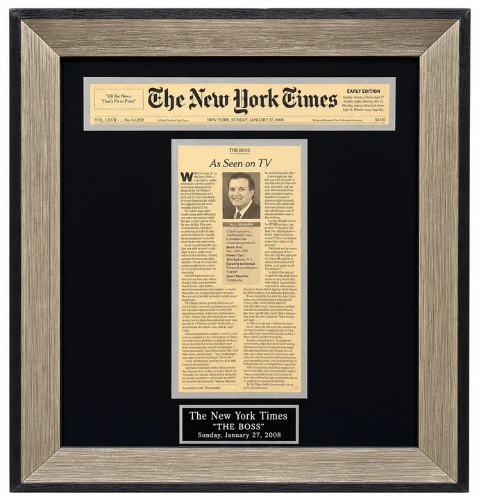 The New York Times: As Seen on TV